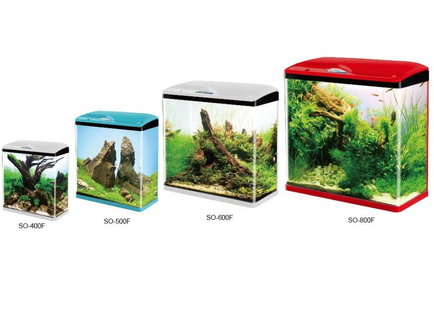 SOBO SO-300F/400F/500F/600F/800F с закругленными углами mini fish tank