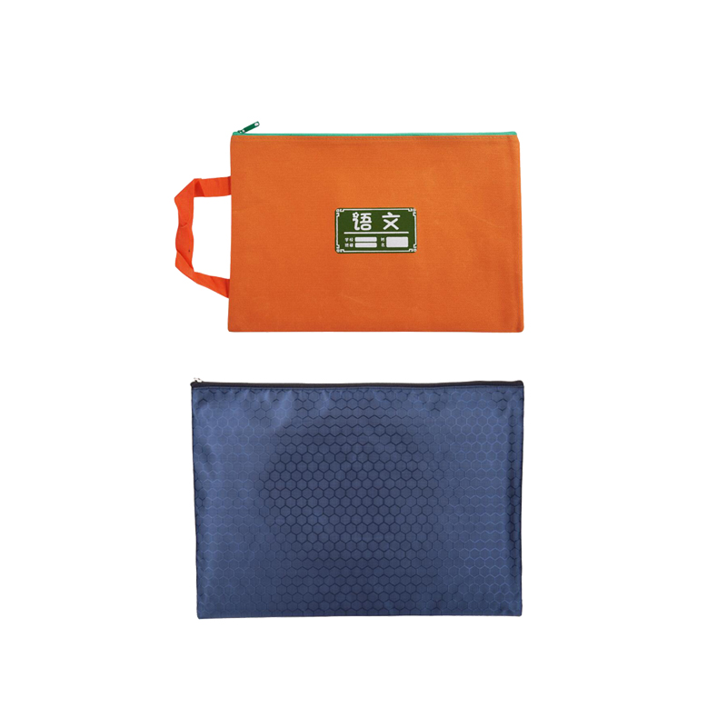 10pcs Pvc Grid Transparent Document Zipper File Bags Pvc Zip File Folder Pouch With Mesh Window