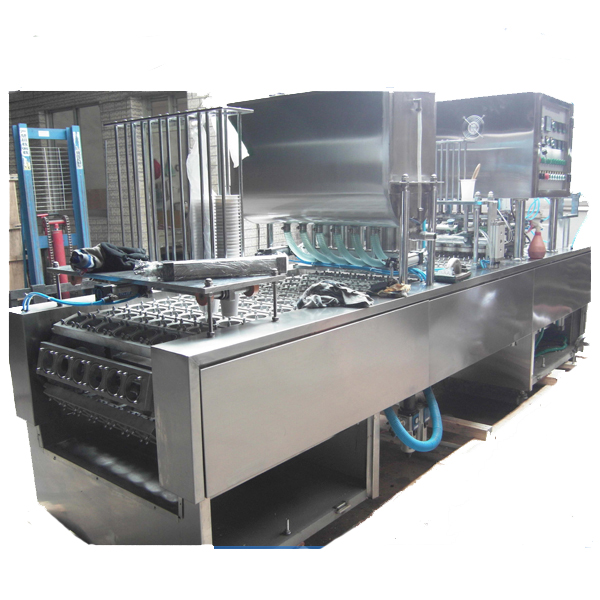 6 Lines Cup Filling Sealing Machine Water Plastic Food & Beverage Factory Hot Product 2019 Free Spare Parts Pump Online Support