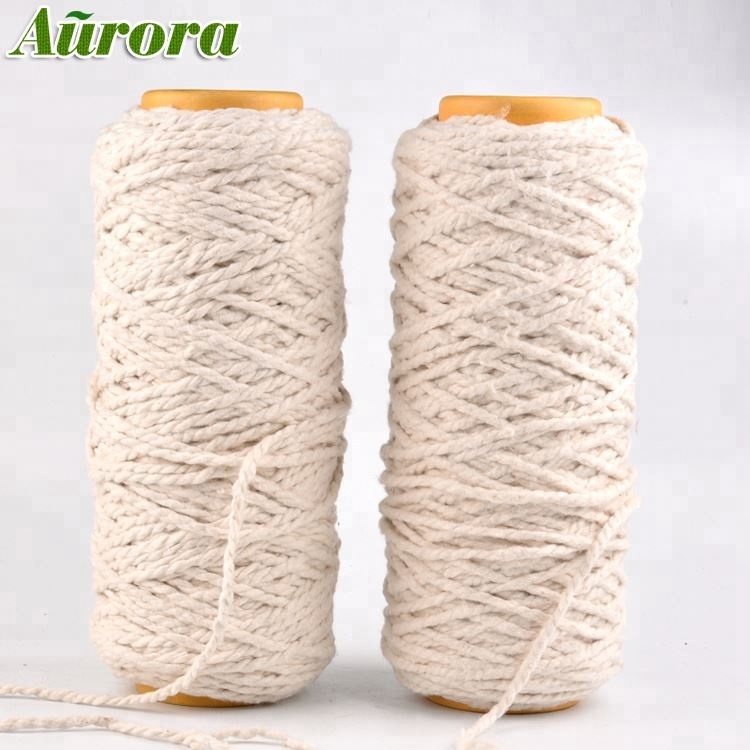 Quality Guaranteed ecru dreff china mop yarn NE0.8/2 mop yarn for household cleaning