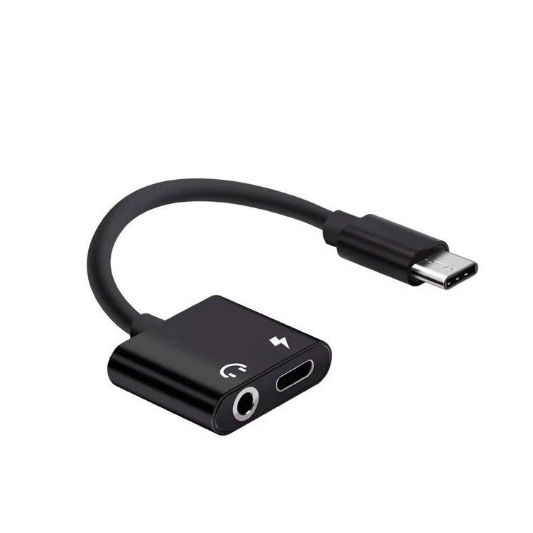 Usb c к usb c и 3,5 мм 2 в 1 Многофункциональный Aux наушник аудио адаптер