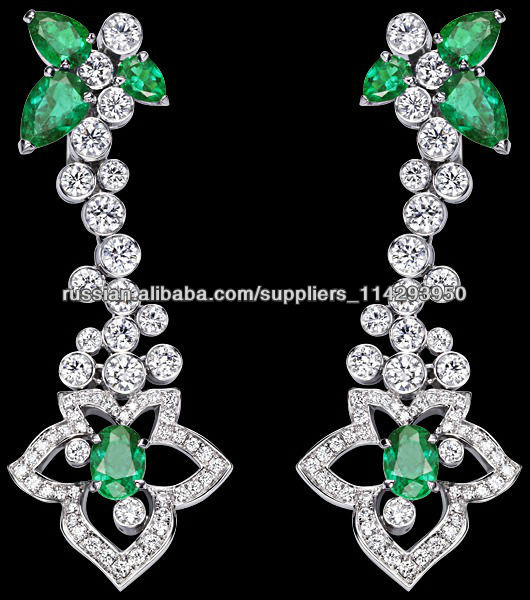 Diamond earrings
