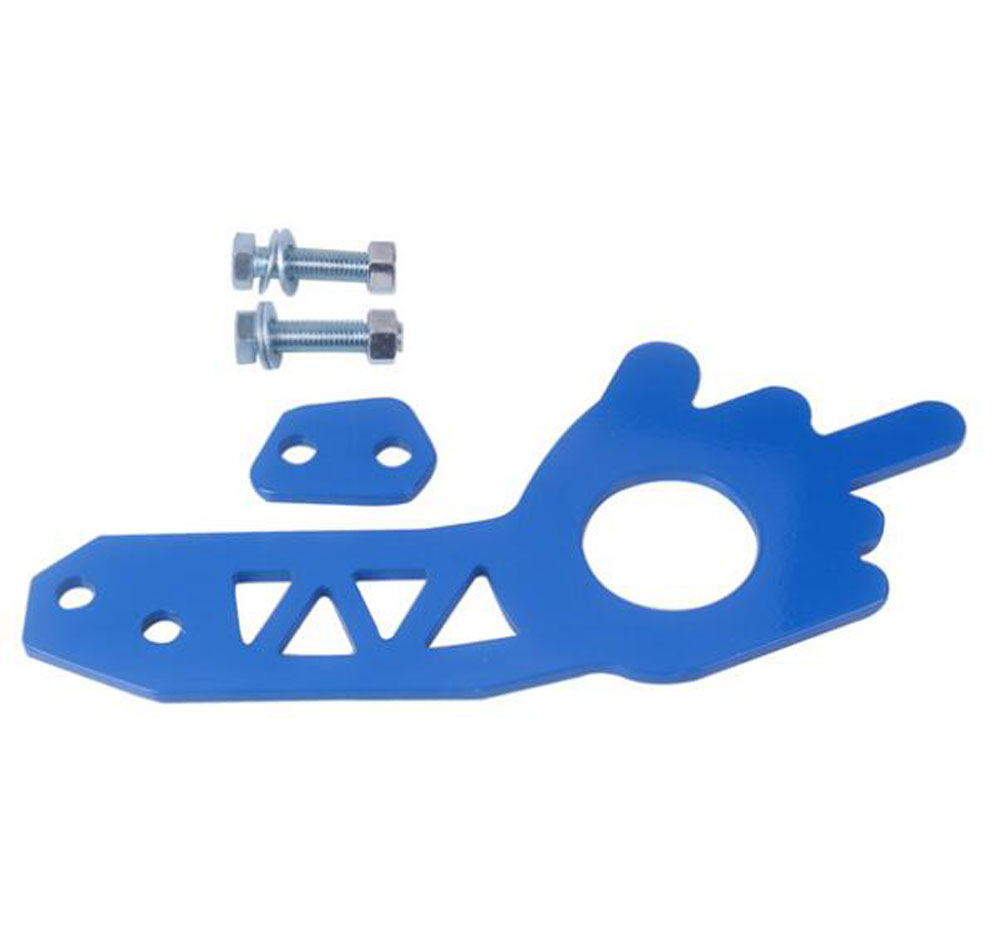 Car Refit Racing Universal Middle Finger Personality Rear Trailer Hook Racing Traction Hook Aluminum Alloy Tail Tow Hook