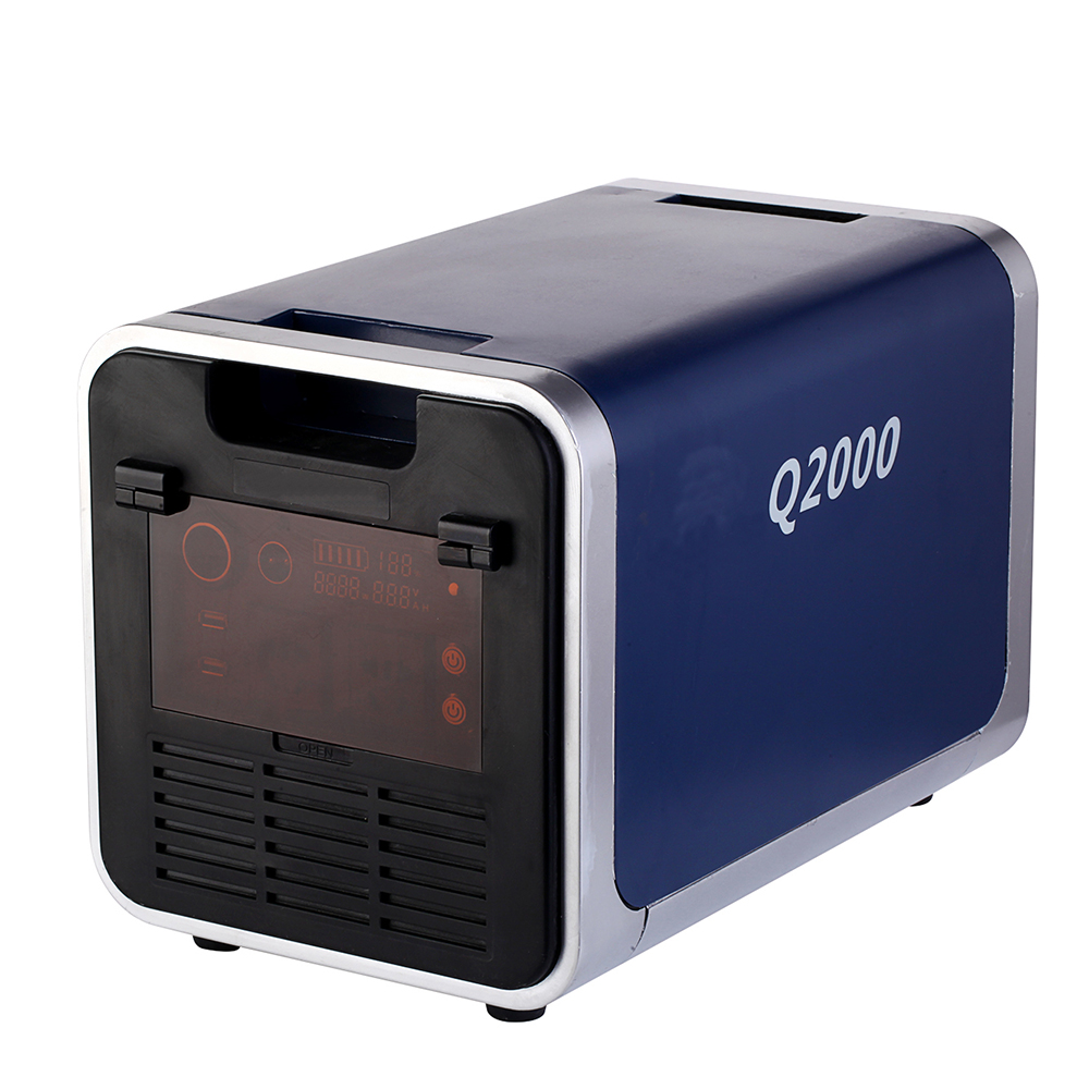 2000W Solar Generator Power Bank Portable Power Station for Outdoor Camping