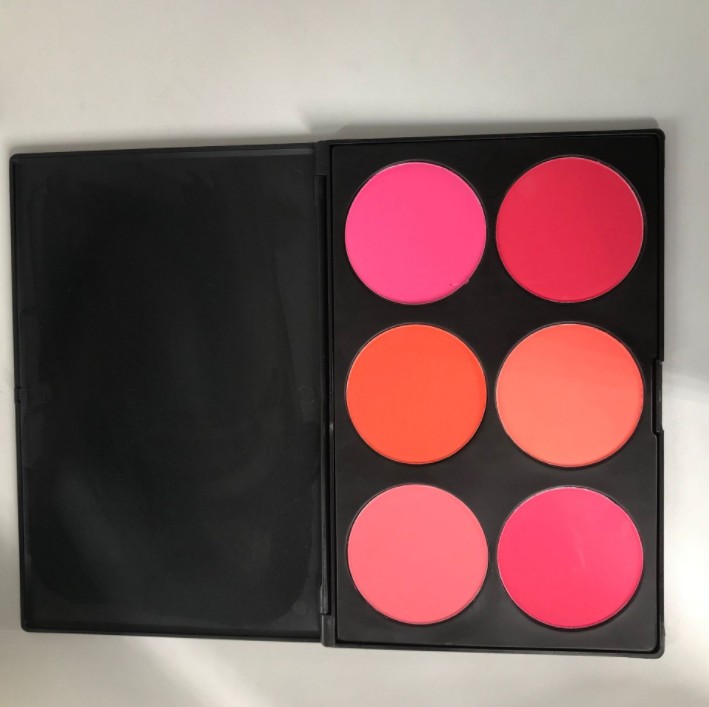 Индивидуальная Румяна упаковка private label blusher с палитрой румян