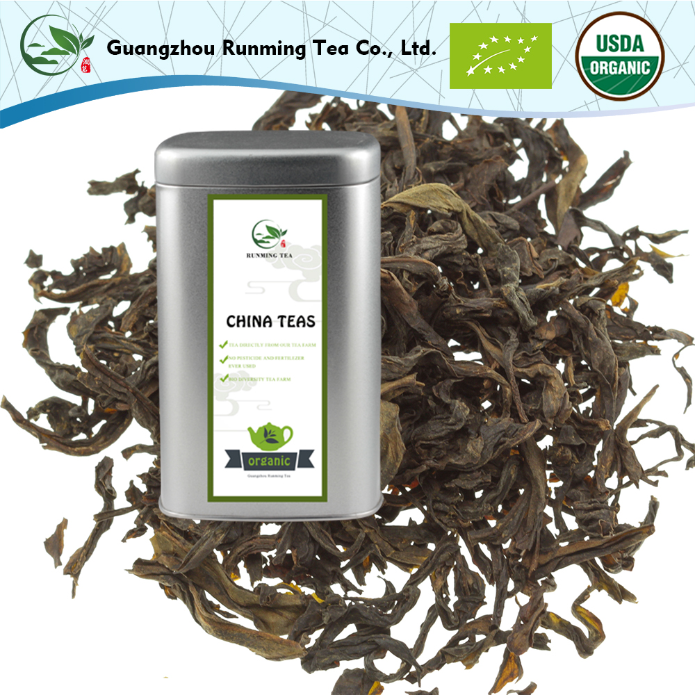 Органический средне жареный Китайский знаменитый Da Hong Pao Большой красный халат жестяной пакет Вакуумный пакет пищевой вкус чай Oolong