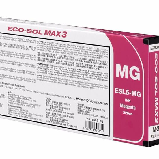 440 мл Roland не наносящих вред окружающей среде Max3 чернила/ESL5 для RF-640/VS-300i/VS-540i/VS-640i/XF-640/XR-640