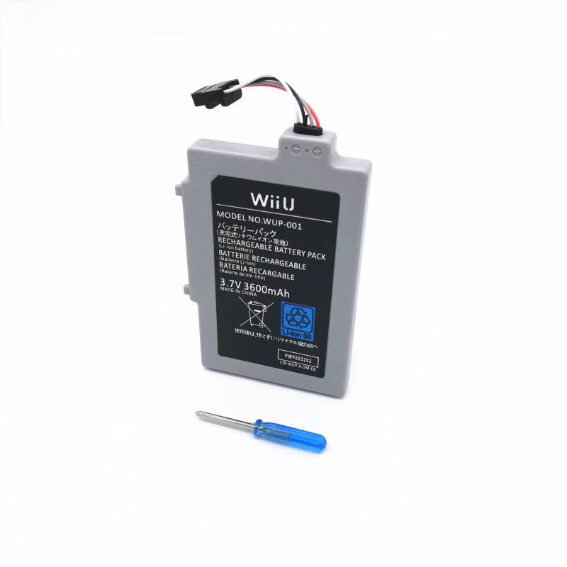 Оптовая продажа с фабрики высокой емкости 3600 mah wup-012 v 3,7 аккумуляторная батарея для Wii U gamepad