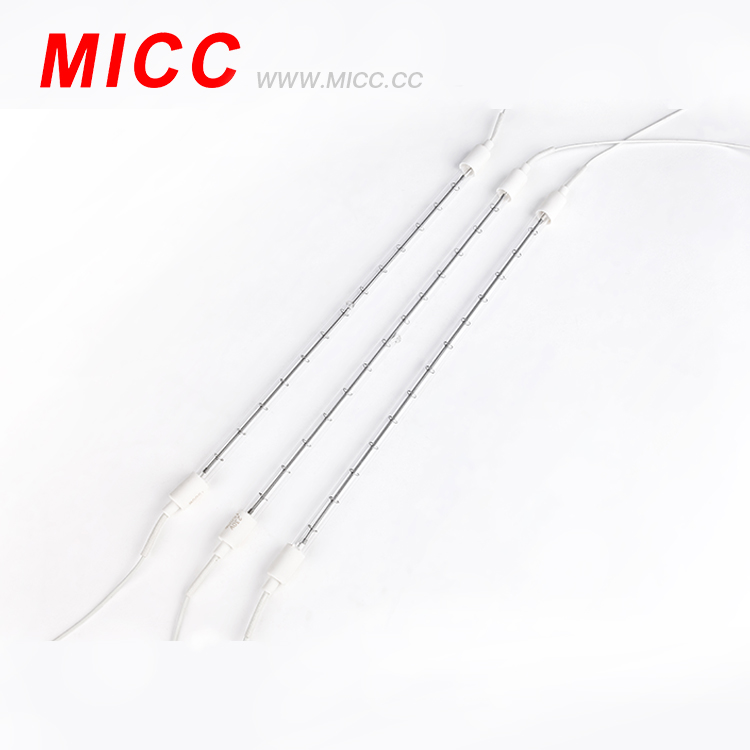 MICC Вольфрамовая проволока галогенная инфракрасная кварцевая трубка нагреватель нагревательный элемент