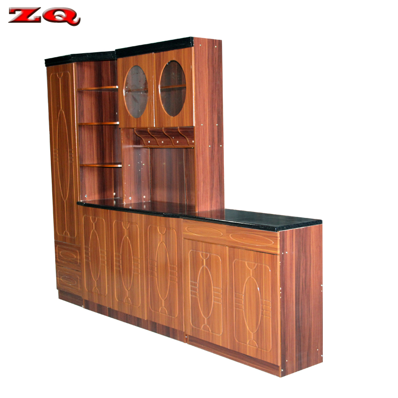 Inexpensive particle board MDF kitchen cabinet furniture house