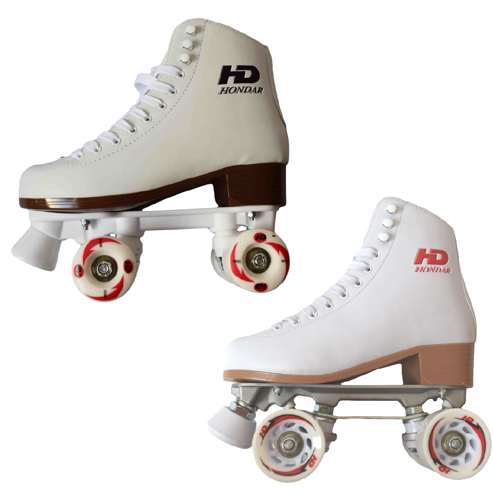 Elegant roller skates heel artistic skates shoes patins quad branco