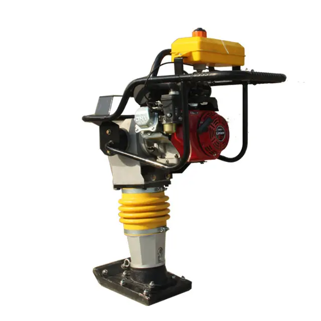 Cheap Gasoline Vibrating Tamping Rammer Compactor Machine for road construction