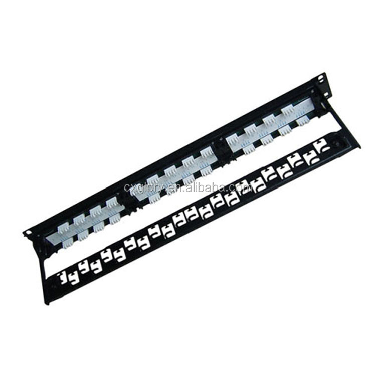 19 дюйм(ов) () cat3 25 порт светодио дный LED телефон патч-панель