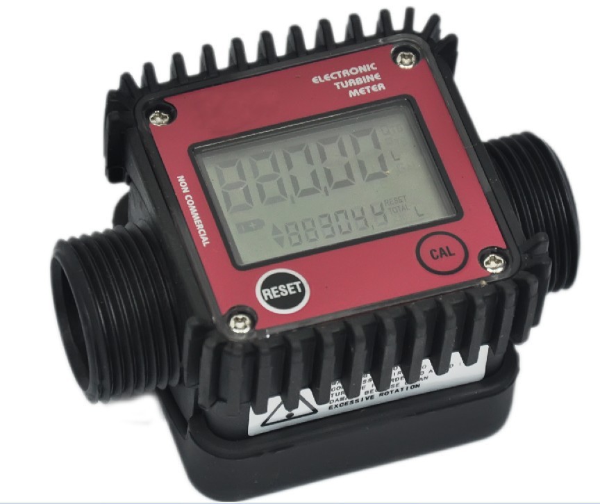 electronic K24 inline water/milk/beer/chemical/fuel oil liquid flow meter