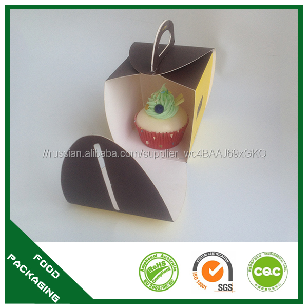 Single use хлебобулочных cake box, пользовательские хлебобулочных cake box, окно булочной торт коробки