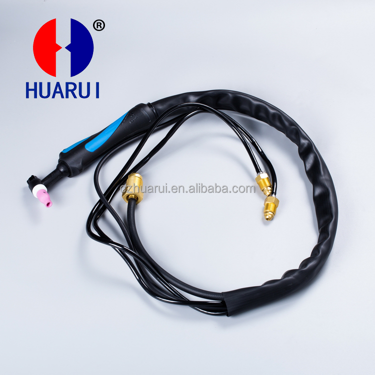 HUARUI 250A инвернорных сварочных аппаратов CE TIG аргонно-дуговая WP-20 с водяным охлаждением TIG Сварочная горелка
