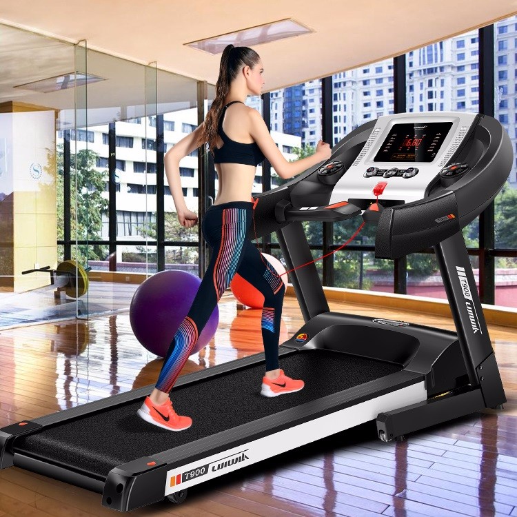 Электрическая складная беговая дорожка easy up strength master