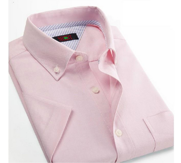 Мужские оксфорды Slim Fit multi colores полосы контрастного мужские рубашки