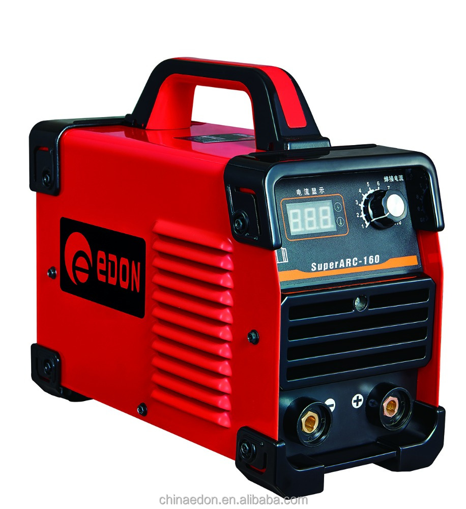EDON Новый DC MMA-160/180 Портативный IGBT инверторный Сварочный аппарат с множеством функций
