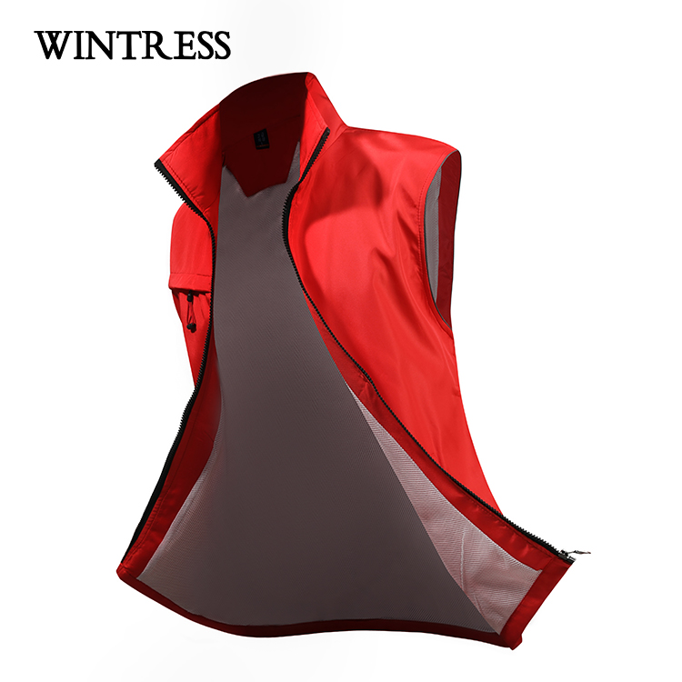 Wintress 2019 новый дизайн, индивидуальный мужской жилет, оптовая продажа, светоотражающий жилет без рукавов
