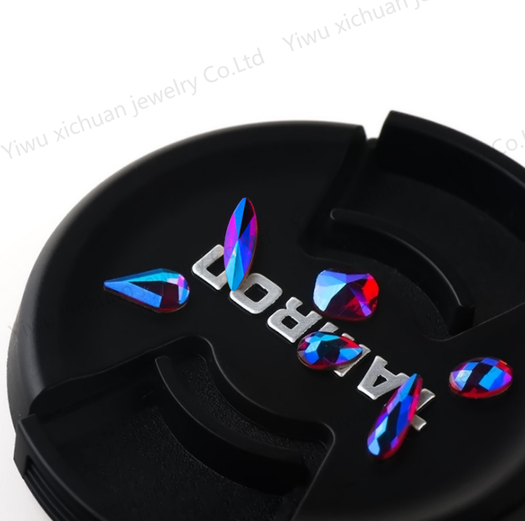 XICHUAN, оптовая продажа, новый стиль, Необычные камешки для дизайна ногтей, сверкающие, красивый плоский дизайн, искусство для ногтей, аксессуары для украшения ногтей