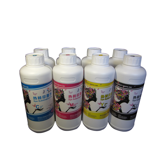 Dye sublimation ink for heat transfer paper