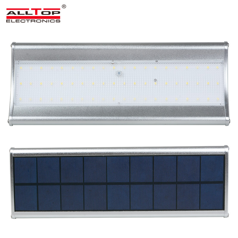 Factory price hot sale aluminum outdoor 6w 8w solar led wall pack light