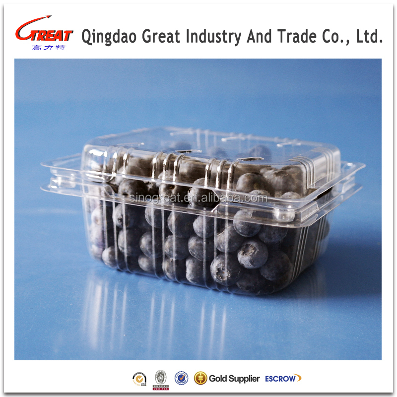 2017 the most influentialplastic blister fruit/cherry/blueberry packing container/box