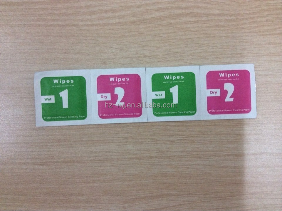 Single wet wipes manufacturer promotional high quality cleaning cloth