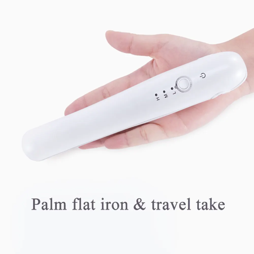 Flat Iron Battery Wireless Portable Private Label Cordless Flat Iron