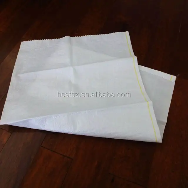 100% virgin material pp woven sack for 25KG rice bag