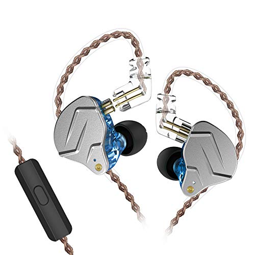 Гибридные наушники-вкладыши KZ ZSN PRO 1BA + 1DD, монитор, спортивные наушники для бега, съемные отсоединяемые 2-контактные