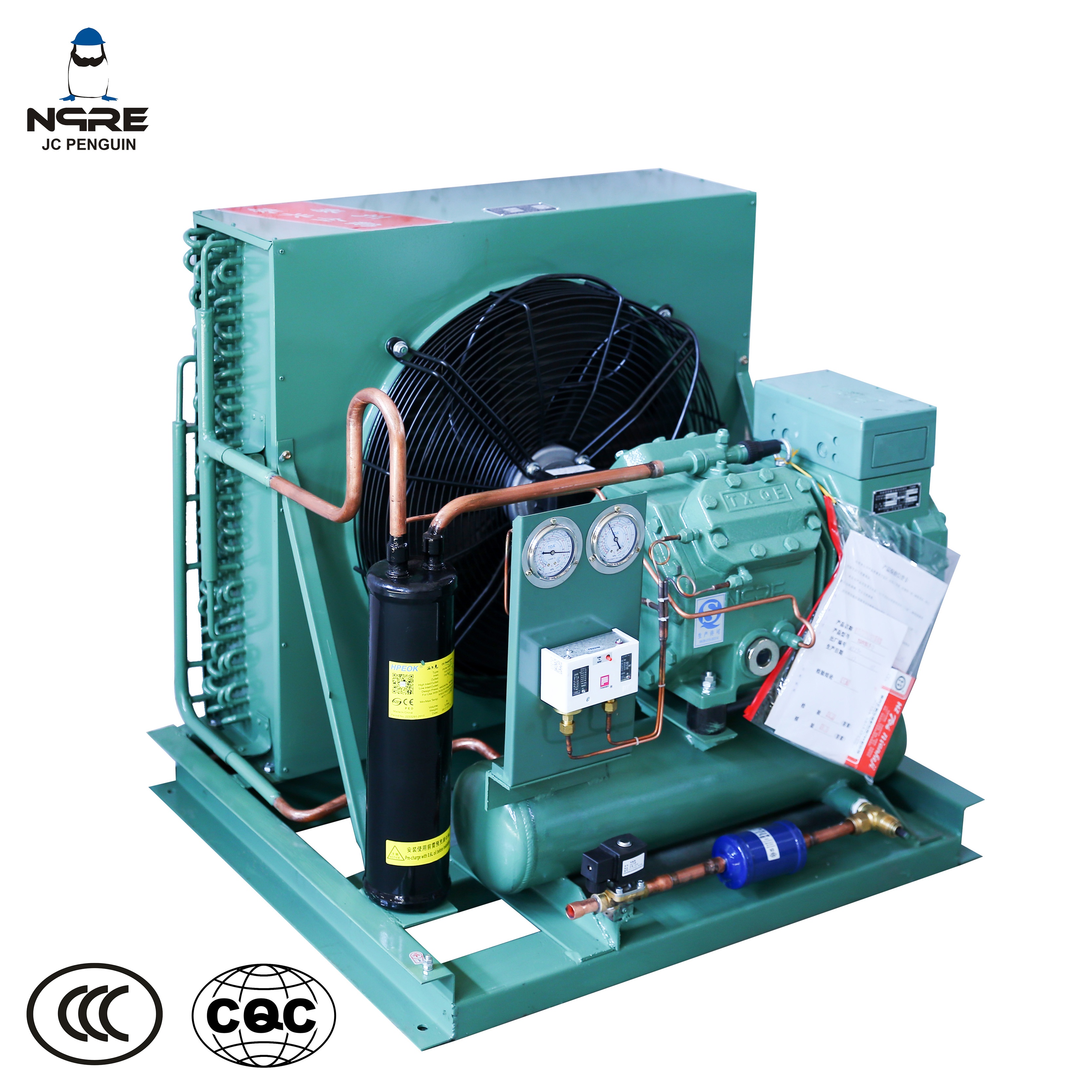 6.5HP высококачественный конденсаторный агрегат с использованием компрессора поршневого охлаждения