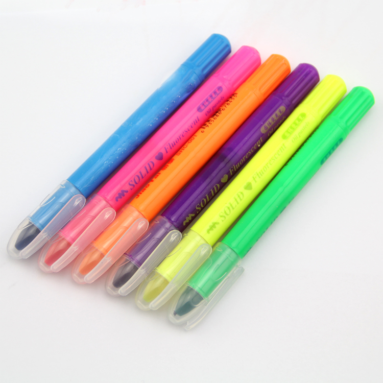 Твердый воск гель highlighter комплект 6 видов цветов pack