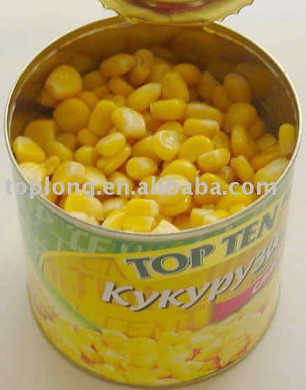 Консервированная сладкая кукуруза