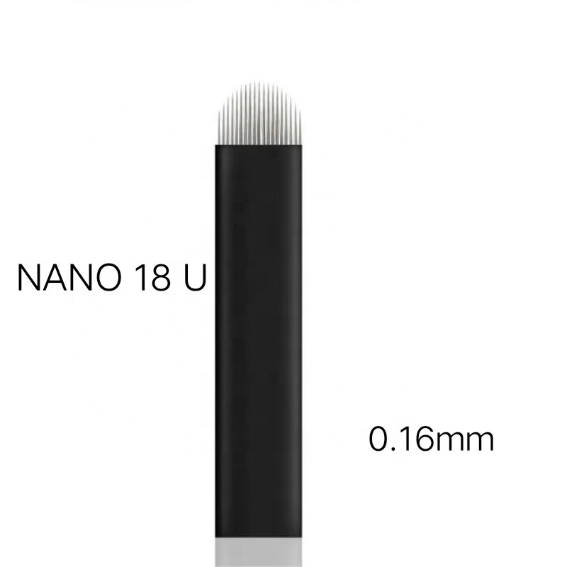 Частная этикетка NANO 0,16 мм Sharpest иглы для микроблендинга лезвия