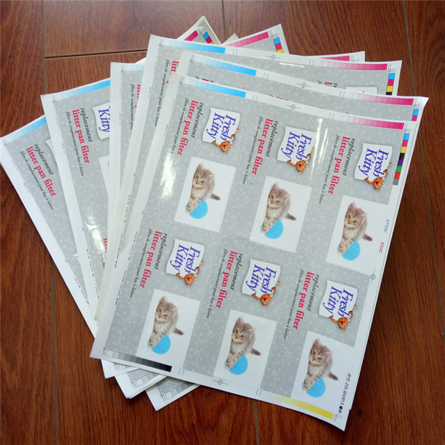 Colorful printed adhesive sticker for multipurpose