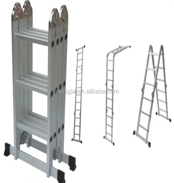 Low price aluminum single side step ladder made in China