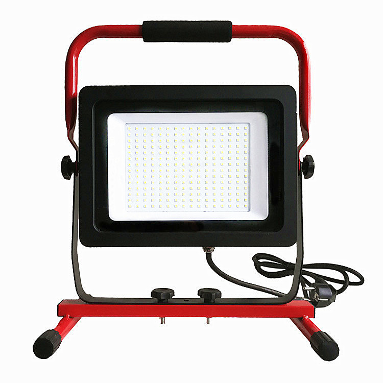 10000LM 100W LED Work Light Water Proof Flood Light, Stand Working Light for Workshop,180/360 Degree Adjustable  Angles