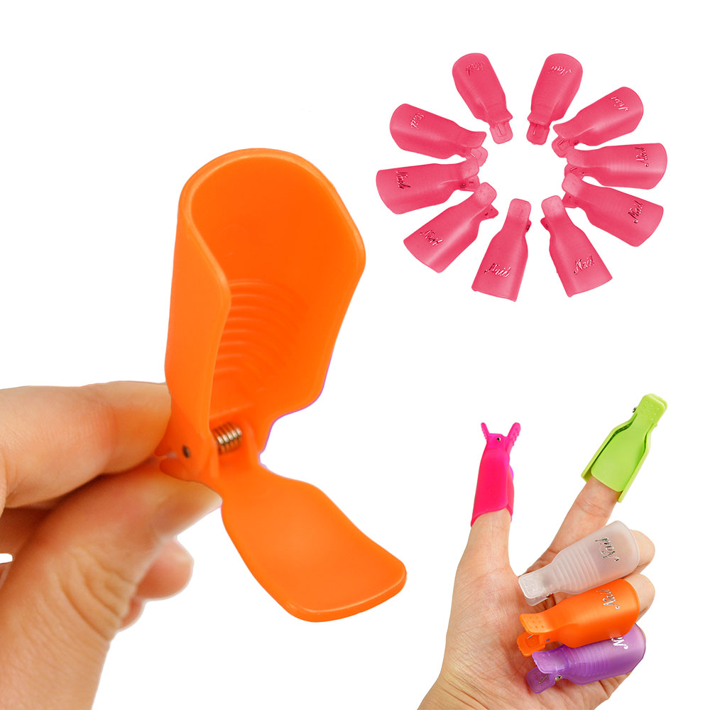 Съемные Nail Art Cleaner Clip Armor набор съемных ногтей наклейки для ногтей