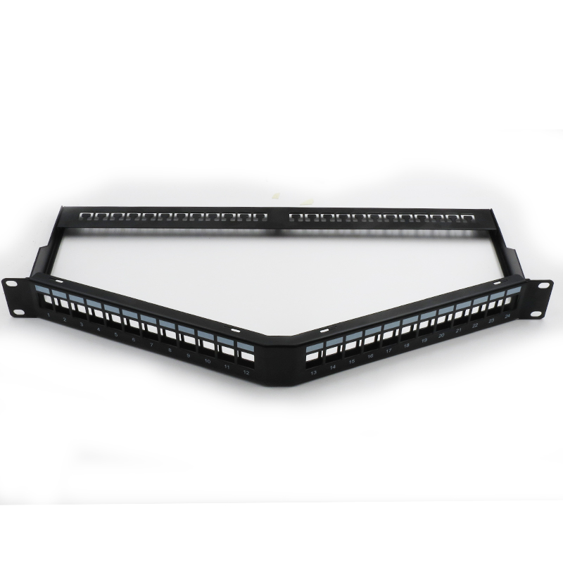 OEM 24 конкурентоспособная цена Cat 6 Закрытая коммутационная панель от Yueqing