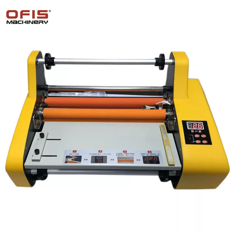 Настольный горячий роликовый ламинатор OFIS Fm3510