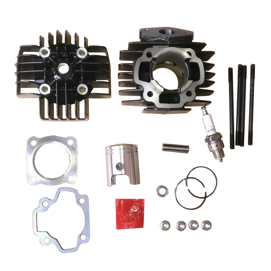 Комплект цилиндров с головкой блока цилиндров для Yamaha QT50 PW50 PW 50 60CC.