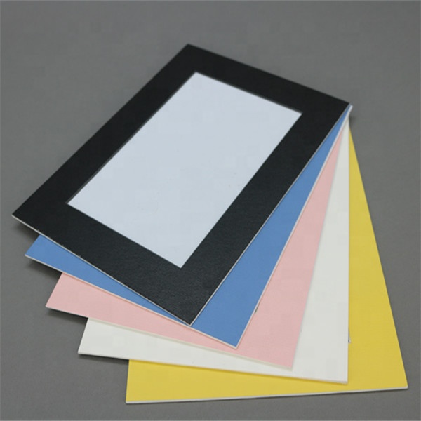 Wholesale gift paper photo frame mat board frame cardboard photo frame Christmas gifts paper mount board
