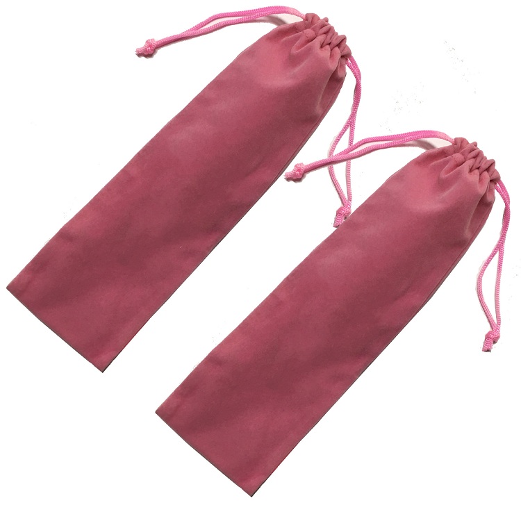8X28 см Подгонянный мягкий длинный бархат drawstring пакет сумка
