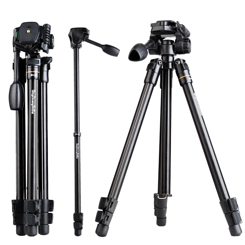Triopo цифровой dslr видео штатив держатель телефона профессиональная камера штатив монопод
