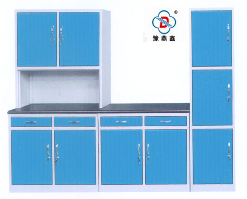 Home steel furniture cheap simple design kitchen cabinet