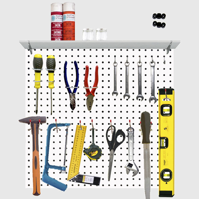 43PC Assorted Kit Peg Board Hooks