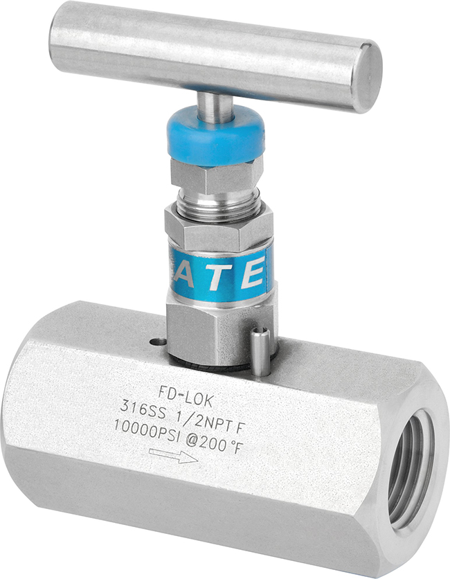 Шестигранный игольчатый клапан SS316 бар со склада игольчатый клапан 6000psi