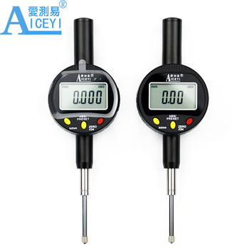 100mm Metric/Inch Digital Readout Mechanical Indicator Dial Gauge with USB/RS232 Data Output